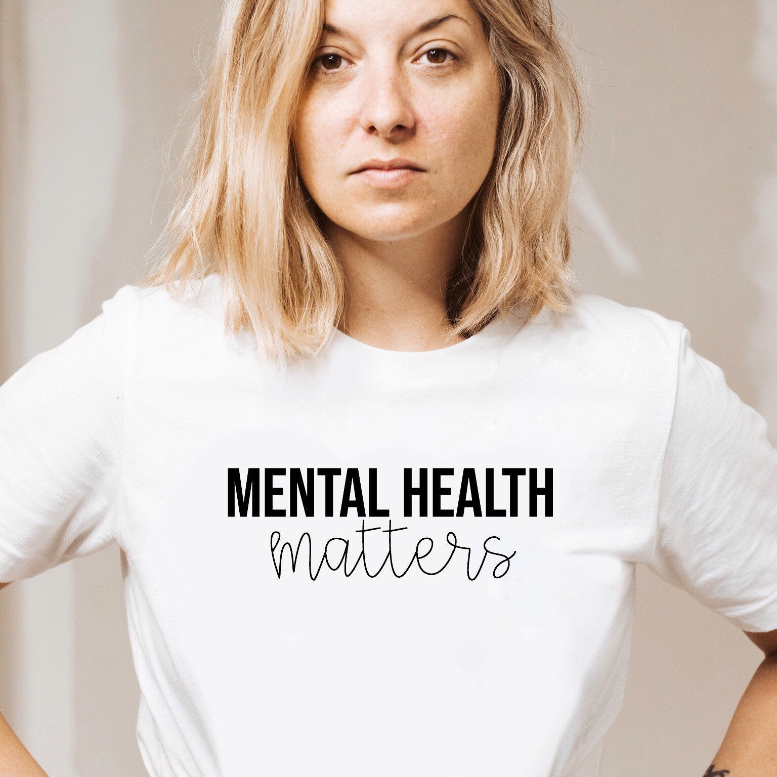 Mental Health Matters Shirt, Mental Health Awareness Tee, Unisex T-shirt, Graphic Tee, Motivational Shirt, Self-Love Journey, Therapist Tee