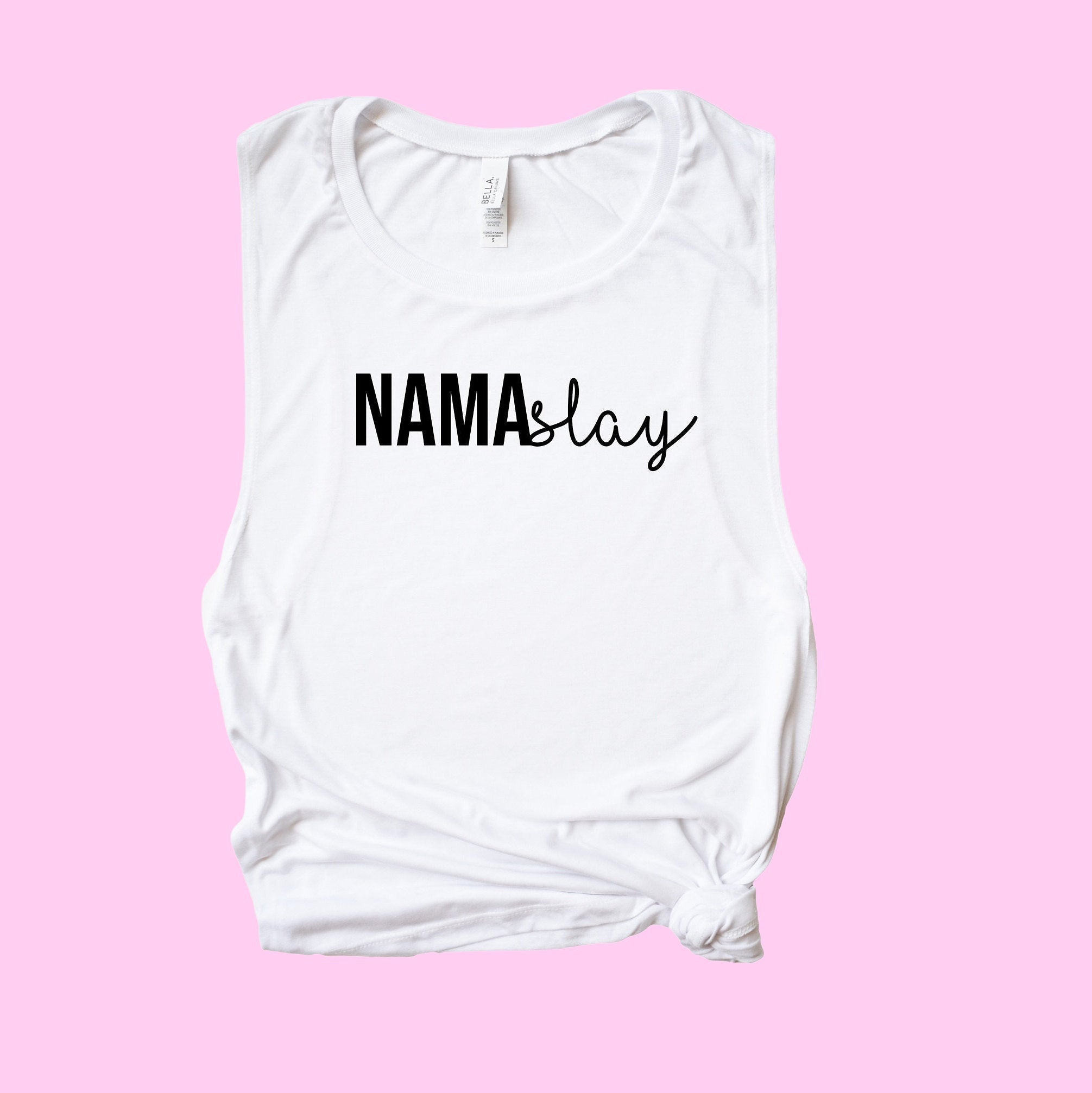 Namaslay Tank, Women's Workout Tank, Women's Fitness Tank, Workout Tank Top, Workout Gift, Gift for Her, Namaslay All Day, Yoga Tank Top, Namaste Tank for Her