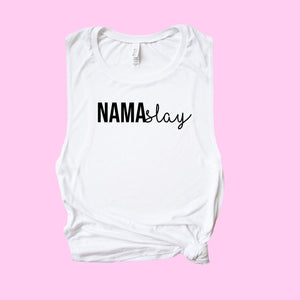 Namaslay Tank, Women's Workout Tank, Women's Fitness Tank, Workout Tank Top, Workout Gift, Gift for Her, Namaslay All Day, Yoga Tank Top, Namaste Tank for Her