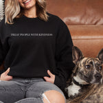 Load image into Gallery viewer, Treat People with Kindness, Women&#39;s Sweater, Kindness Sweatshirt, Crewneck Sweatshirt, Be Kind Sweater, Gift for Her, Harry Styles Sweater
