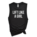 Load image into Gallery viewer, Womens Workout Tank, Womens Fitness Tank, Workout Tank Top, Workout Gift, Gift for Her, Lift Like a Girl Tank, Weightlifting Tank, Gym Gift
