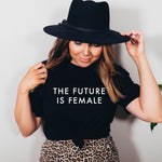 Load image into Gallery viewer, Future is Female Shirt, Girl Gang, Women&#39;s Trendy Shirt, Gift for Mom, Fitness Coach Gift, Coaching, Feminist Tank, Feminism, Gift for Her
