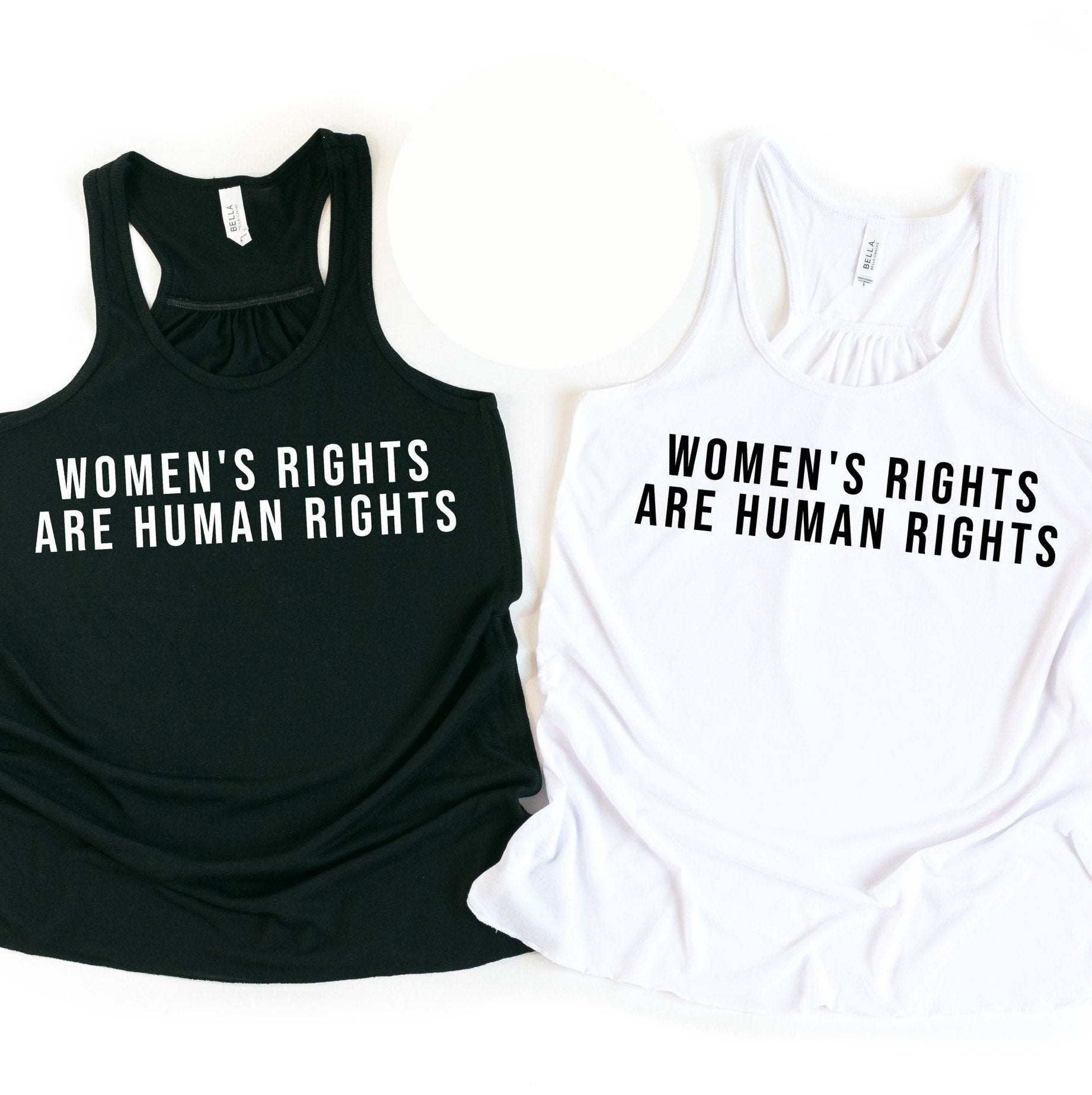 Women's Rights are Human Rights Tank, Women's Fitness Tank, Gift for Her, Woman Empowerment, Feminist Tank, Feminism Shirt, Empowerment Tank