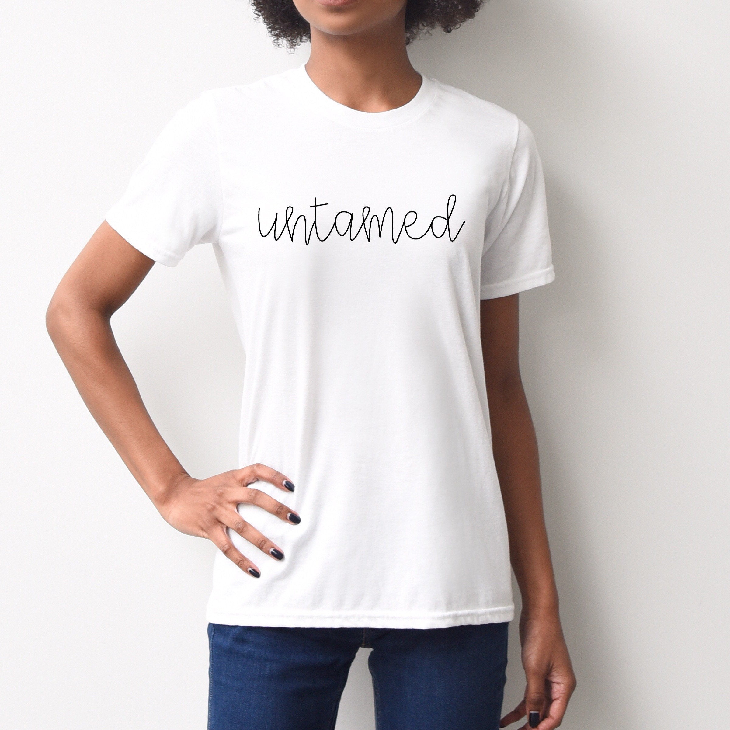 Untamed Shirt, Glennon Doyle Inspired, Women's Trendy Shirt, Gift for Mom, Coaching Gift, Feminist Tank, Feminism, Gift for Her, Cheetah