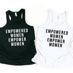 Load image into Gallery viewer, Empowered Women Empower Women Tank Top, Women&#39;s Tank, Gift for Her, Workout Tank, Life Coach, Feminist Tank, Feminism Shirt, Gift for Her
