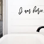 Load image into Gallery viewer, Positive Affirmation Mirror Cling, Self-Love Window Sticker, Self-Worth Mindfulness, Positive Self-Talk, Vision Board, I am Fierce Decal
